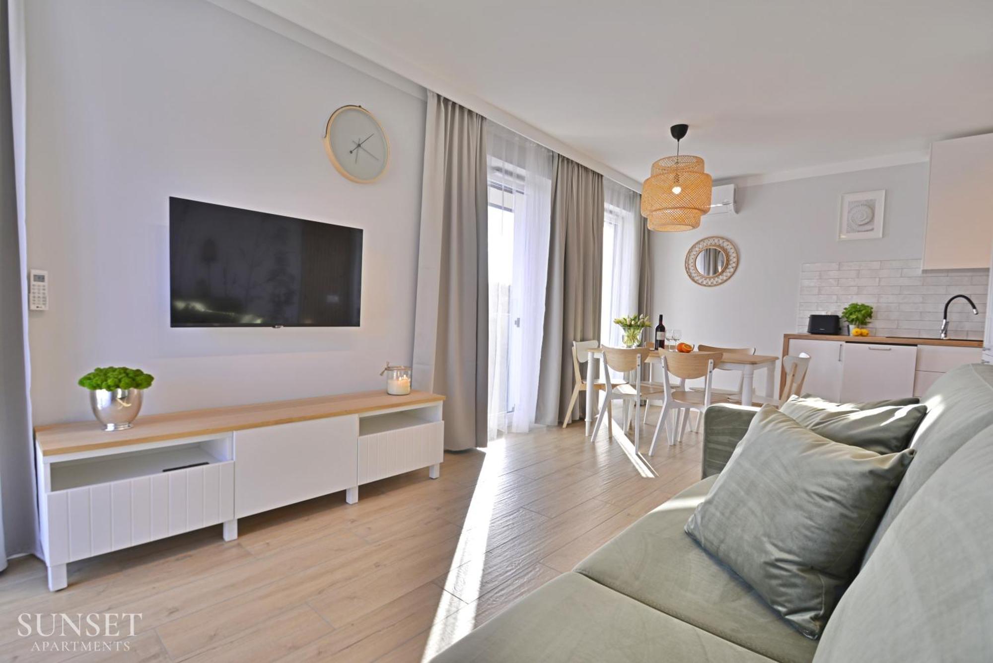 Sunset Apartments - Roosevelta - Premium - Garaz Swinemünde Exterior foto